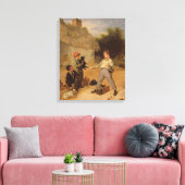 Toile Le piège à rats (huile sur panneau) (Insitu(Salon))