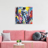 Toile Le piège dans l'autre dimension-4 (Insitu(Salon))