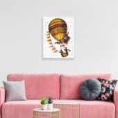 Toile Le Pilote Hot Air Balloon (Insitu(Salon))