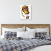 Toile Le Pilote Hot Air Balloon (Insitu(Chambre))