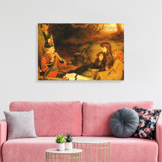 Toile Le Piper (par John Everett Millais) (Insitu(Salon))