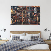 Toile Le Plan Astral (Insitu(Chambre))