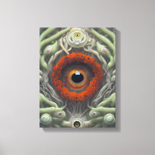 Toile Le Plante Eyeball (Recto)