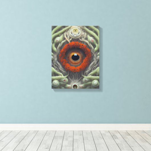 Toile Le Plante Eyeball (Insitu (Plancher de Bois))