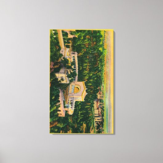 Toile Le plus grand organe extérieur du monde (Recto)