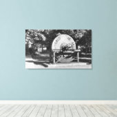 Toile Le Plus Grand Ranch De Buffalo De Grindstone Au Mo (Insitu (Plancher de Bois))