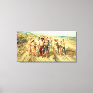 Toile Le poète Anacreon (570-485 AVANT JÉSUS CHRIST)