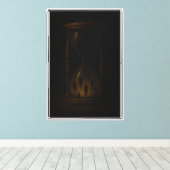 Toile Le poids du temps (Insitu (Plancher de Bois))