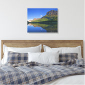 Toile Le point Grinnel et Allen Mountain se reflètent da (Insitu(Chambre))