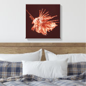 Toile Le poisson-Lion (Insitu(Chambre))