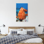 Toile Le poisson-rogue géant montre son leurre de pêche  (Insitu(Chambre))