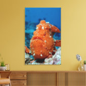 Toile Le poisson-rogue géant montre son leurre de pêche  (Insitu(Salon))