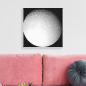 Toile Le pôle Sud de la lune de Saturne Tethys (Insitu(Salon))