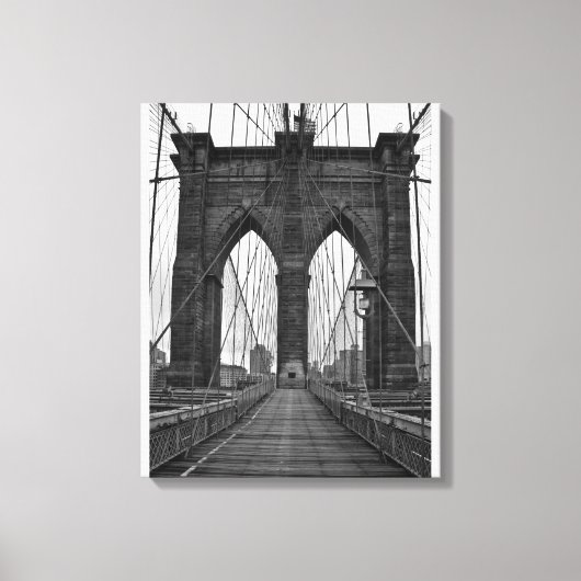 Toile Le pont Brooklyn à New York (Recto)