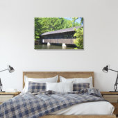 Toile Le pont couvert de la montagne de Pierre à Stone (Insitu(Chambre))