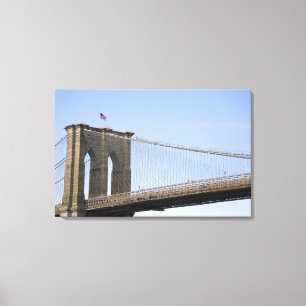 Toile Le pont de Brooklyn à New York City, New
