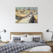 Toile Le pont de la rivière Moskva, 1914 (Insitu(Chambre))