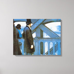 Toile Le Pont de l'Europe de Gustave Caillebotte