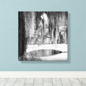 Toile Le pont de Magnolia (Insitu (Plancher de Bois))