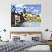 Toile Le pont de Villeneuve-la-Garenne (Insitu(Chambre))