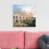 Toile Le Pont du Gard, Nîmes, c.1786 (Insitu(Salon))