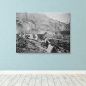 Toile Le port de Balaklava (Insitu (Plancher de Bois))