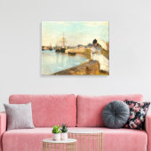 Toile Le port de Lorient par Berthe Morisot (Insitu(Salon))