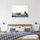 Toile Le Port et le Mole à Alger, assiette 69 de 'Le (Insitu(Chambre))