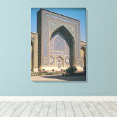 Toile Le portail d'entrée du sanctuaire, construit en 14 (Insitu (Plancher de Bois))