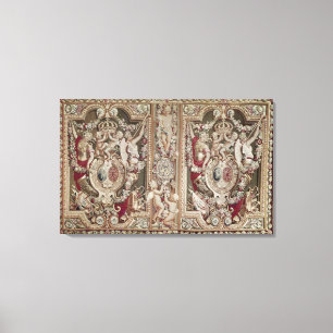 Toile Le Portiere du célèbre, atelier de gobelins