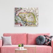 Toile Le premier Atlas occidental Chine | 1584 (Insitu(Salon))