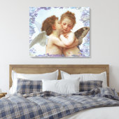 Toile LE PREMIER KISS, C.1873 William Bourgeau (Insitu(Chambre))