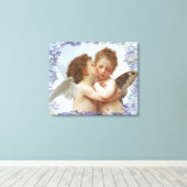 Toile LE PREMIER KISS, C.1873 William Bourgeau (Insitu (Plancher de Bois))