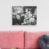 Toile Le premier mai 1851, gravé par Werner (Insitu(Salon))