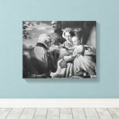 Toile Le premier mai 1851, gravé par Werner (Insitu (Plancher de Bois))