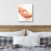 Toile Le Premier Toucher d'une Mère (Insitu(Chambre))
