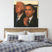 Toile Le président Barack Obama et le vice-président (Insitu(Chambre))