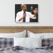 Toile Le Président Barack répond aux questions (Insitu(Chambre))