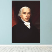 Toile Le président James Madison Portrait de John Vander (Insitu (Plancher de Bois))