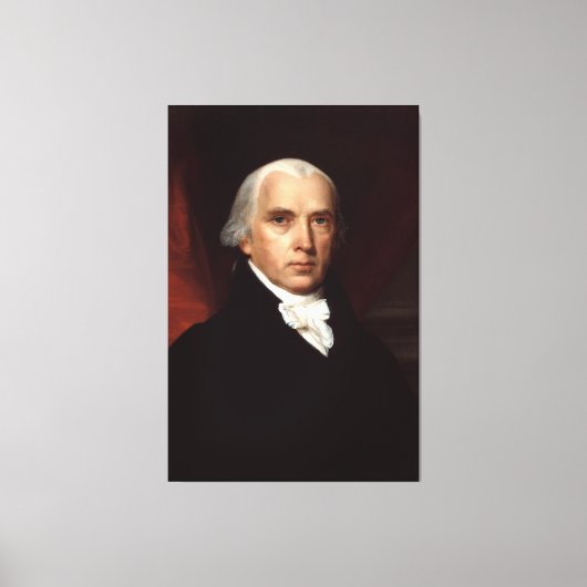 Toile Le président James Madison Portrait de John Vander (Recto)