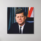 Toile Le président John F. Kennedy (Recto)