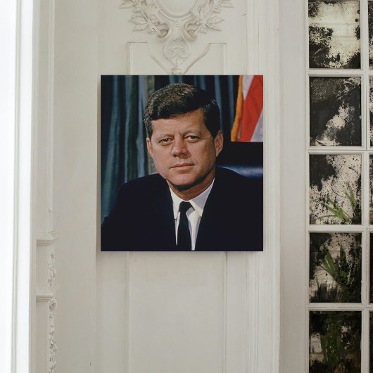 Toile Le président John F. Kennedy