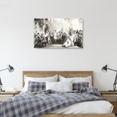 Toile Le Prince Charles Edward et les Highlanders (Insitu(Chambre))