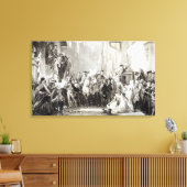 Toile Le Prince Charles Edward et les Highlanders (Insitu(Salon))