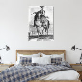Toile Le Prince Charles Edward Stuart à la bataille (Insitu(Chambre))