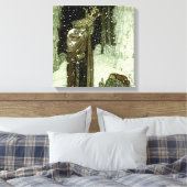Toile « Le Prince et le Tomten » de John Bauer (Insitu(Chambre))
