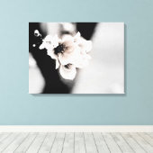 Toile Le printemps passé | Photographie florale (Insitu (Plancher de Bois))