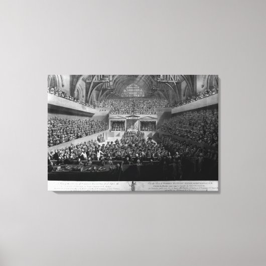 Toile Le procès de Warren Hastings (Recto)