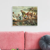 Toile Le projet miraculeux des poissons (dessin pour (Insitu(Salon))