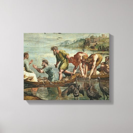 Toile Le projet miraculeux des poissons (dessin pour (Recto)